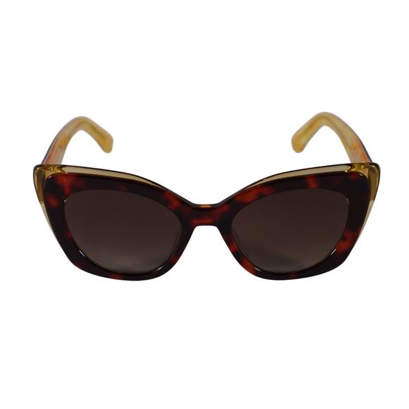 Kate Spade MARIGOLD Cat Eye Polarized Sunglasses - Havana / Brown - NWT - Picture 2 of 9
